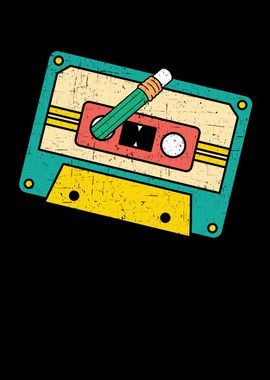 Cassette Tape Music Lover