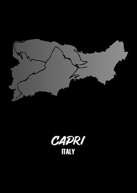 Maps Capri Italy