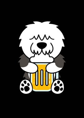 Old English Sheepdog Beer 