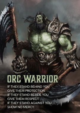 Orc Motivational Quote