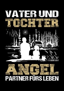 Vater und Tochter Angel