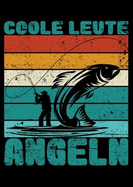 Coole Leute Angeln Angler