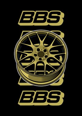 BBS Wheel Racing Car