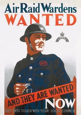 Air Raid Wardens Wanted