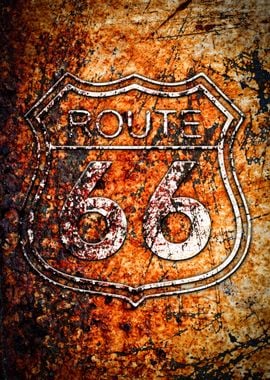 Route 66 sign