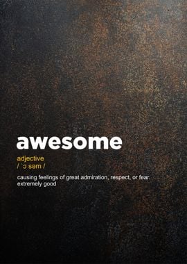 awesome definition