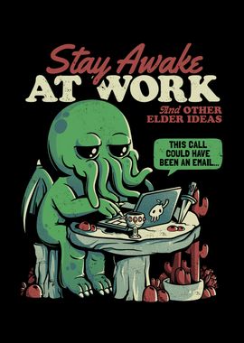 Stay Awake at Work