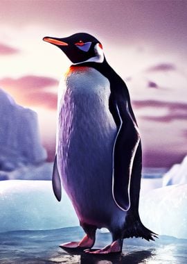 Alone Penguin