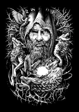 Viking Mythology God Odin