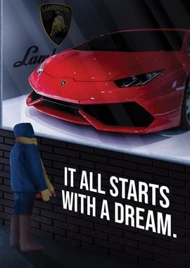 Starts With A Dream Lambo