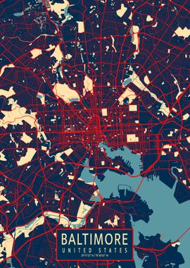 Baltimore City Map Hope