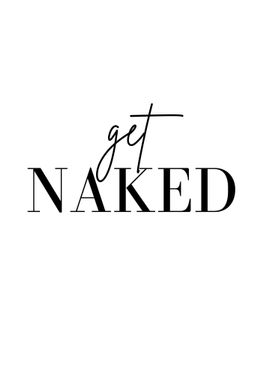 Get Naked Poster