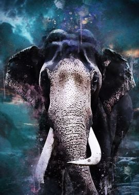 Splatter Elephant