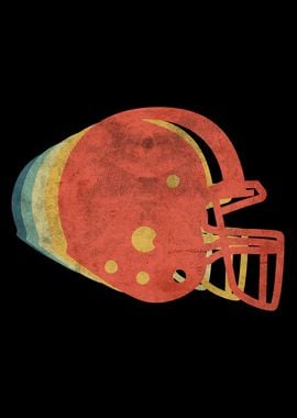 American Football Helmet