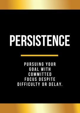 persistence