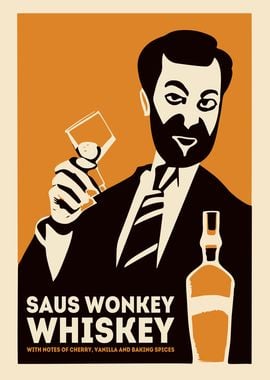 Funny Whiskey Poster