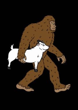 Goat Bigfoot Sasquatch 