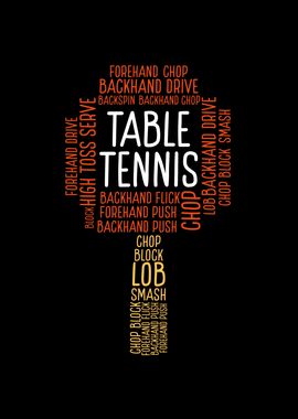 Table tennis paddle