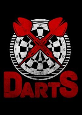 Darts Retro Dartboard