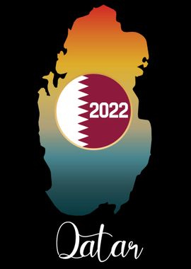 Qatar Land Map Football