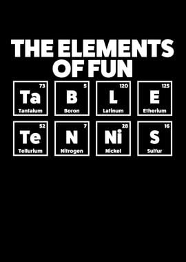 Chemistry table tennis