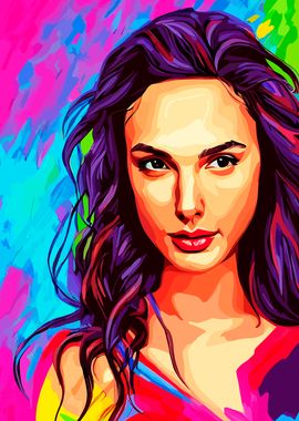 GAL GADOT PORTRAIT