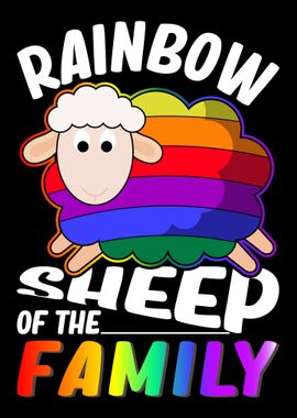 Rainbow Sheep Lesbian