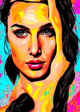 GAL GADOT PORTRAIT