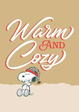 Warm And Cozy Snoopy Card