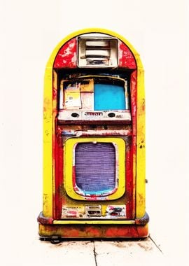 Jukebox retro vintage stre