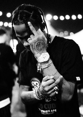 Rapper Travis Scott 