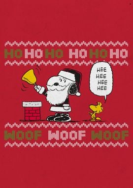 Ho Ho Ho Woof Woof Sweater