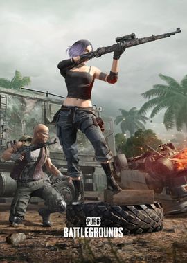 PUBG Lady Key Art