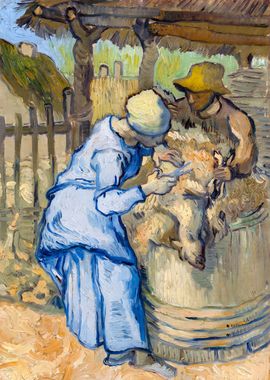 Van Gogh The Sheepshearer