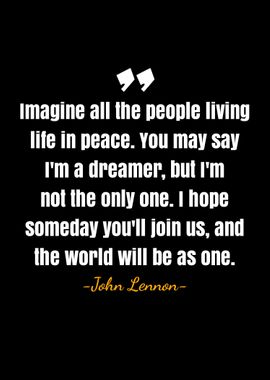 John Lennon quote 