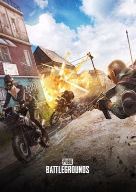 PUBG Key Art Pursuit