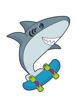 Shark Skater Skateboard