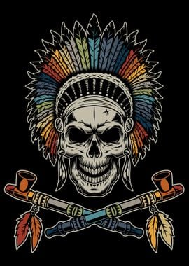 Retro Native American