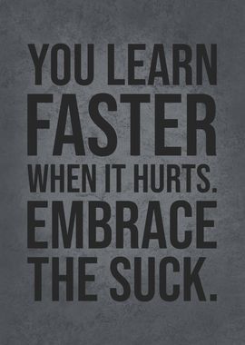 Learn Faster When It Hurts