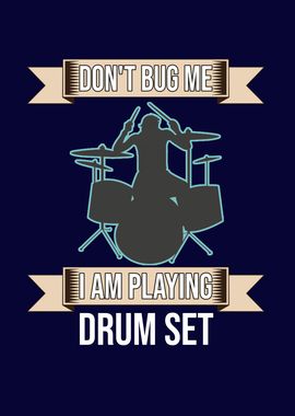 Drummer and Drums