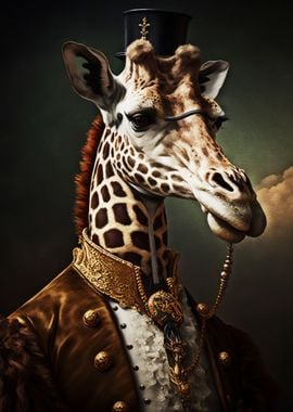 Giraffe aristocrat