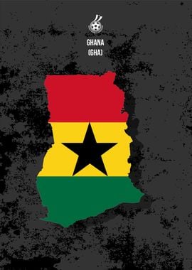 ghana world maps flag