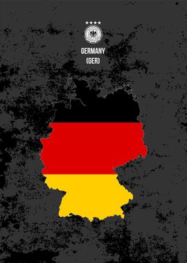 germany world maps flag