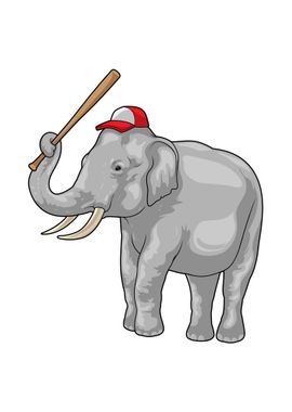 Elephant Baseball Cap