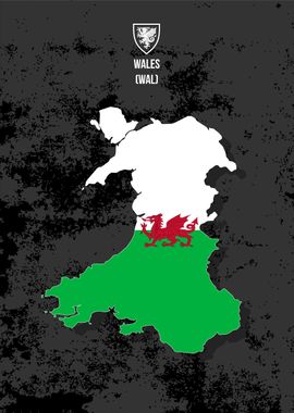 wales world maps flag