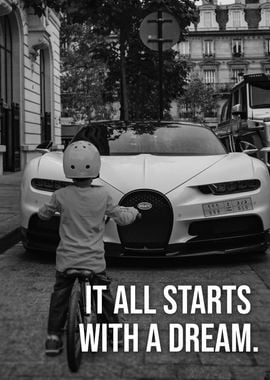 Starts With Dream Bugatti