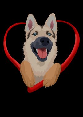 Gerberian Shepsky Dog Gift