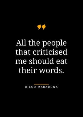 Diego Maradona quotes