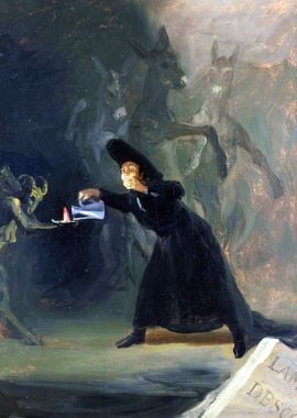 The Bewitched Man by Goya