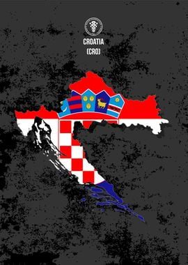 Croatia world cup maps